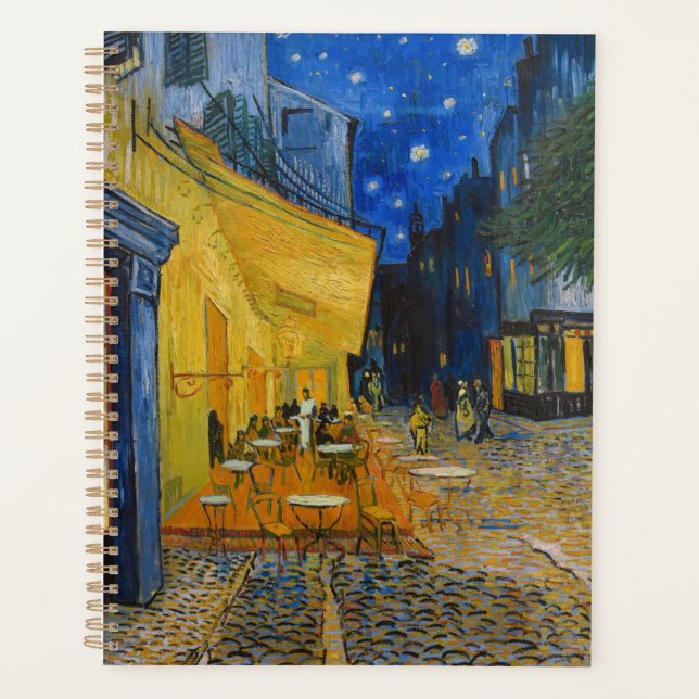 Agenda Vincent van Gogh - Cafe Terrace de noche (Anverso)