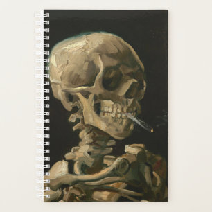 Agenda Vincent Van Gogh - Calavera con cigarrillo en llam