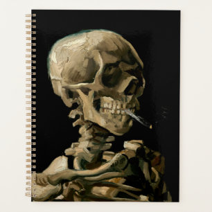 Agenda Vincent van Gogh - Calavera con cigarrillo en llam