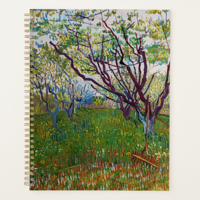 Agenda Vincent van Gogh - El huerto florido (Anverso)