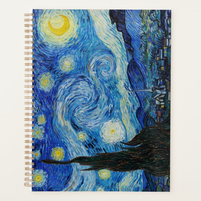 Agenda Vincent Van Gogh es la noche estrellada (Anverso)