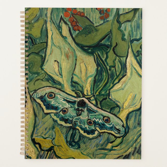 Agenda Vincent van Gogh - Giant Peacock Moth (Anverso)