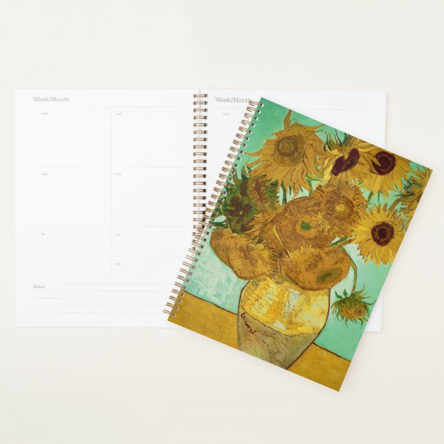Agenda Vincent van Gogh | Girasoles, 1888 (Demostración)