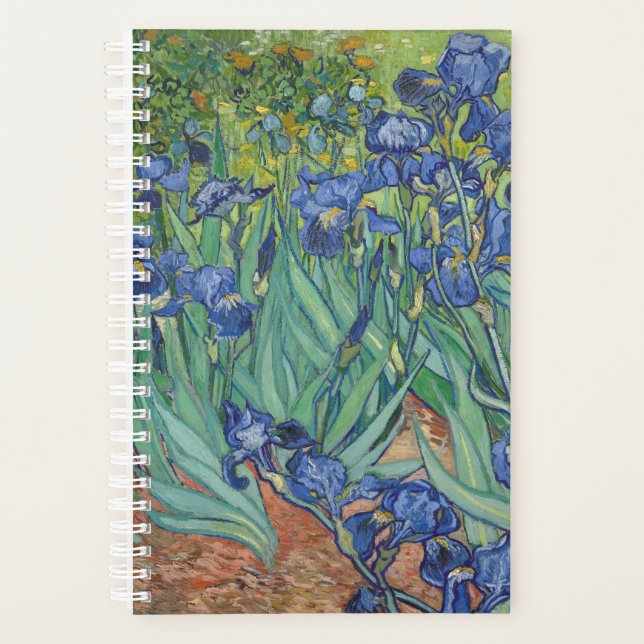 Agenda Vincent Van Gogh - Irises (Anverso)