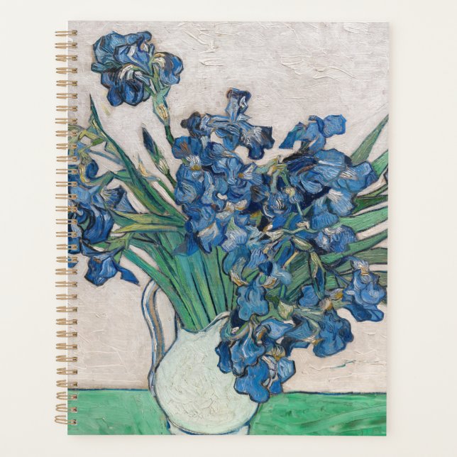 Agenda Vincent van Gogh - Irises (Anverso)