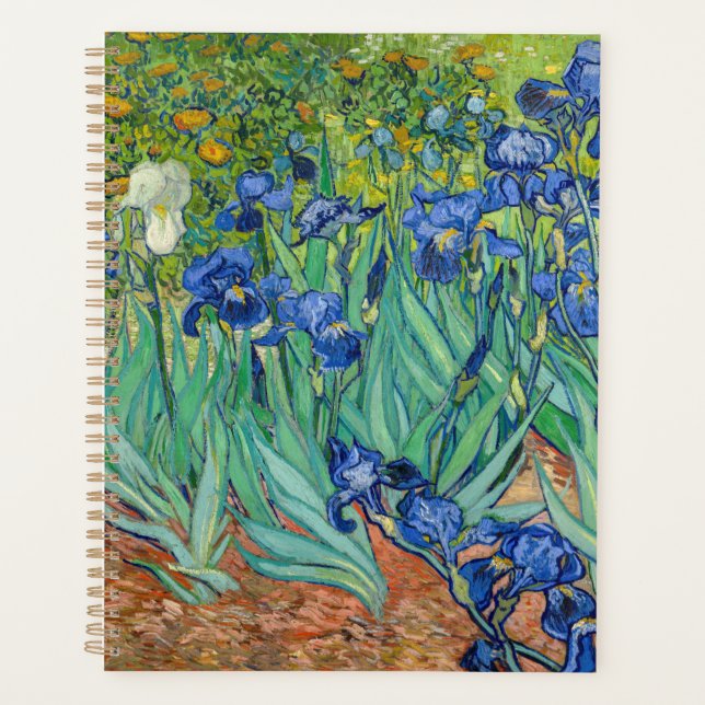 Agenda Vincent Van Gogh - Irises (Anverso)