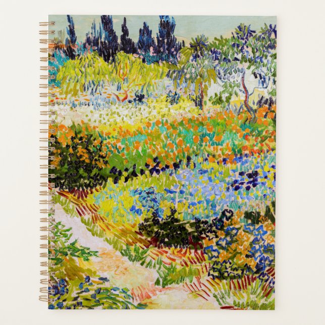 Agenda Vincent van Gogh - Jardín de Arles (Anverso)