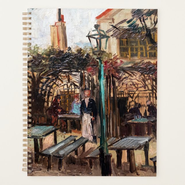 Agenda Vincent Van Gogh - La Guinguette en Montmartre (Anverso)