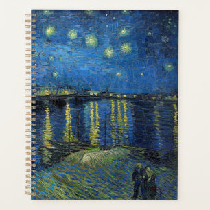 Agenda Vincent van Gogh - Noche estrellada sobre el Ródan