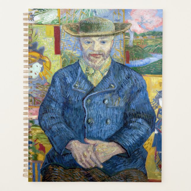Agenda Vincent van Gogh - Retrato de Pere Tanguy (Anverso)