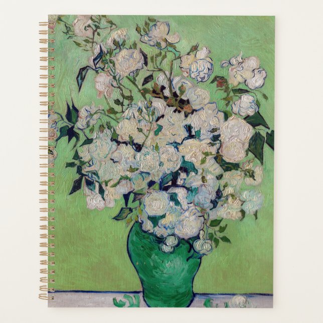 Agenda Vincent van Gogh - Rosas (Anverso)