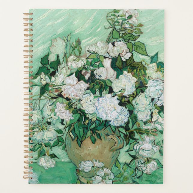 Agenda Vincent van Gogh - Rosas (Anverso)