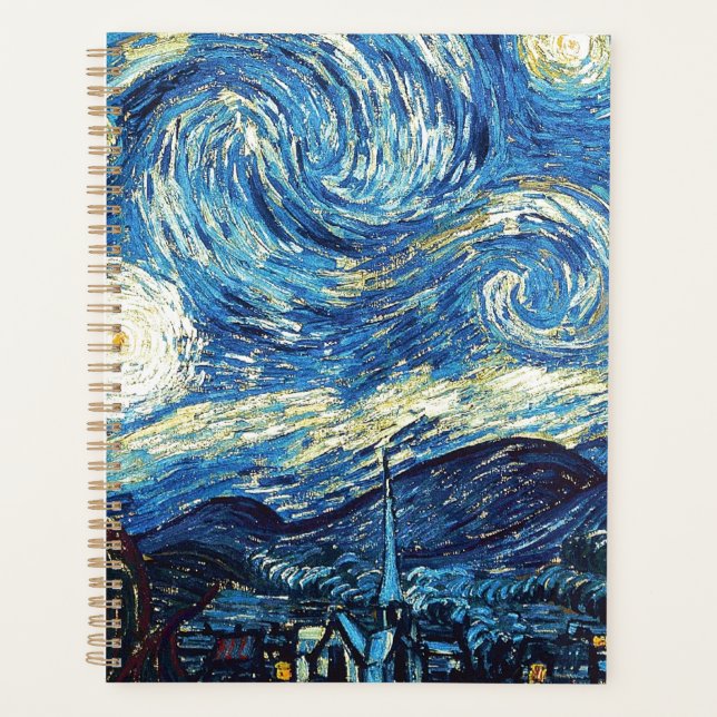Agenda Vincent van Gogh - Starry Night, (Anverso)