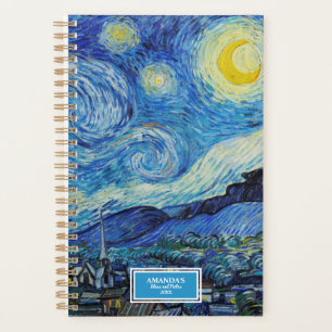 Agenda Vincent van Gogh The Starry Nigh Painting
