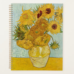 Agenda Vincent Van Gogh - Vase con doce girasoles