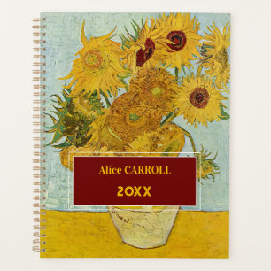 Agenda Vincent Van Gogh - Vase con doce girasoles