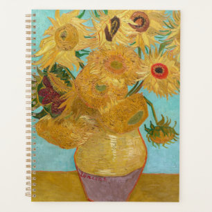 Agenda Vincent Van Gogh - Vase con doce girasoles