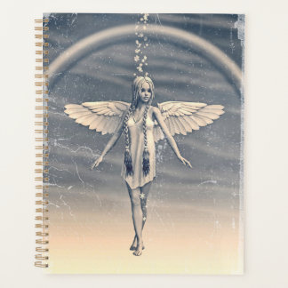 Agenda Vintage Angel under the Rainbow
