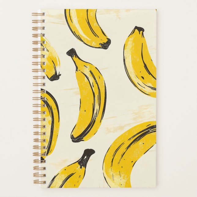 Agenda Vintage Banana Planner (Anverso)