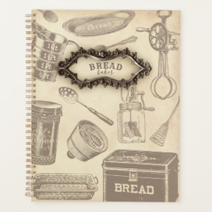 Agenda Vintage Bread Planner