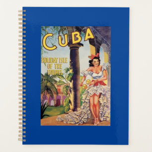 Agenda Vintage Cuba Holiday Isle de Tropics