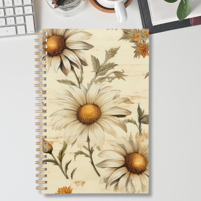 Agenda Vintage Daisy (Subido por el creador)