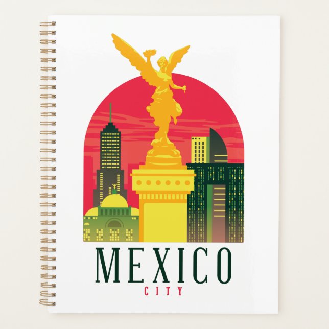 Agenda Vintage de la Ciudad de México (Anverso)