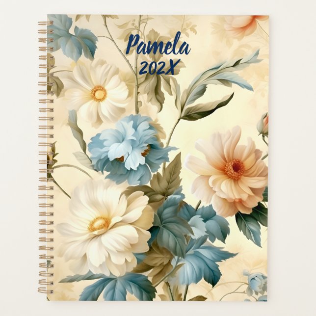 Agenda Vintage Floral (Anverso)