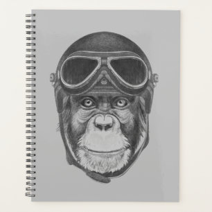 Agenda Vintage Helmet Chimpanzee