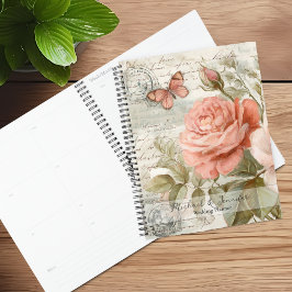 Agenda Vintage Junk Journal Wedner Planner