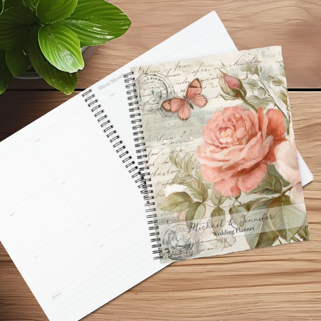 Agenda Vintage Junk Journal Wedner Planner (Subido por el creador)