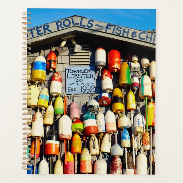 Agenda Vintage Lobster Buoys (Anverso)