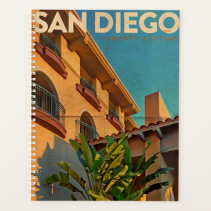 Agenda Vintage San Diego Personal Planner