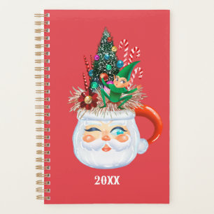 Agenda Vintage Santa Mug Red