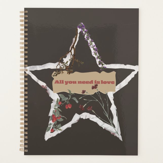 Agenda vintage unique take on a message  (Anverso)