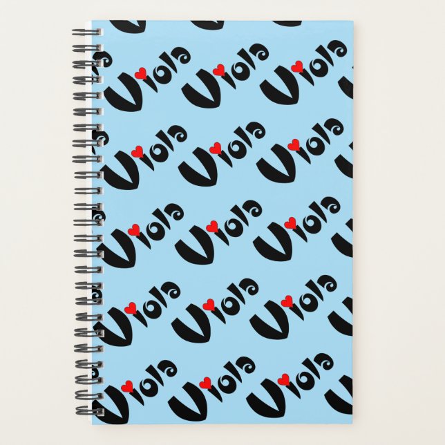 Agenda Viola Small Heart (Anverso)
