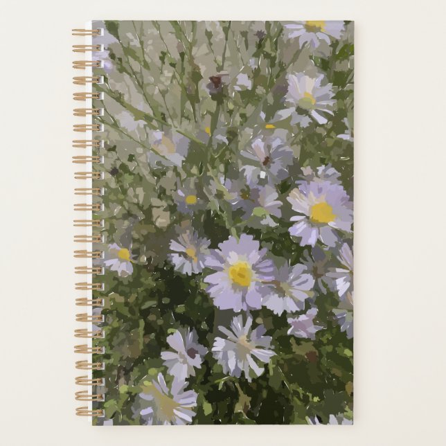 Agenda Violet Asters Planner