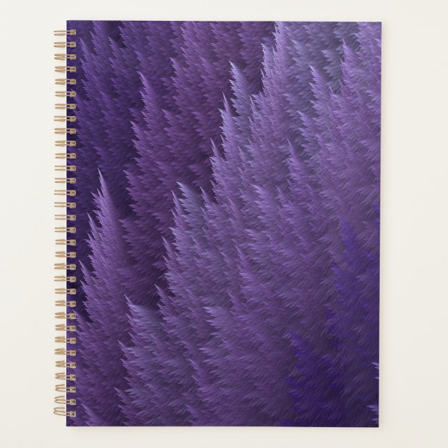 Agenda Violet Lilac Purple Tartan Feather Pattern (Anverso)