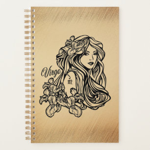 Agenda Virgo Zodiaco con Estilo Antiguo