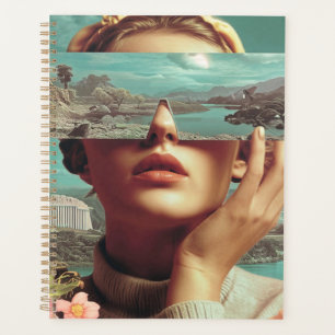Agenda Visión de paisaje surrealista, Retrato femenino su