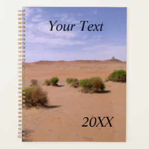 Agenda Vista del desierto de Gobi