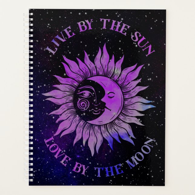 Agenda Vive por el sol, amor por la luna (Anverso)