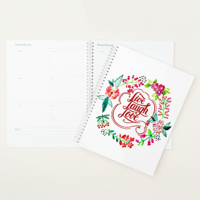 Agenda Vive ríe ama floral  (Demostración)