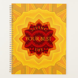 Agenda Viviendo tu mejor vida Art Deco Planner