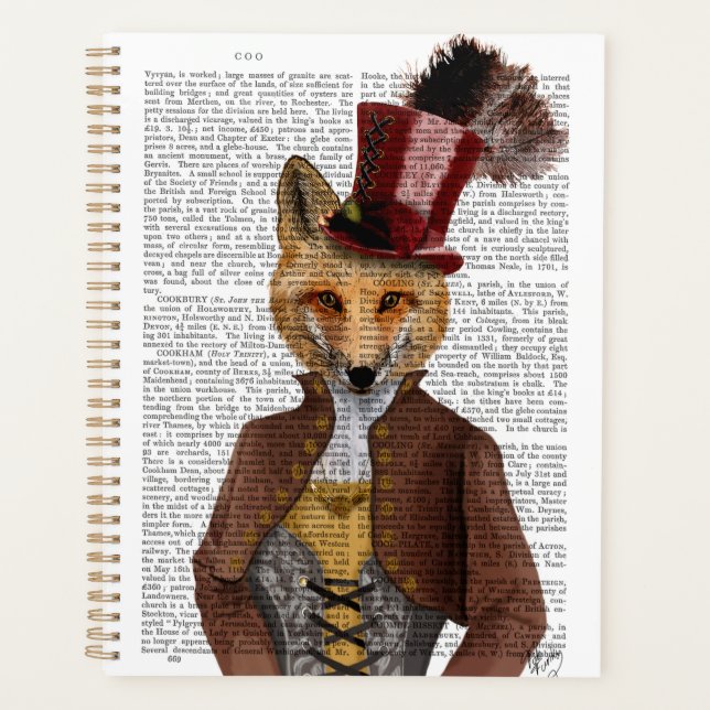Agenda Vivienne Steampunk Fox (Anverso)