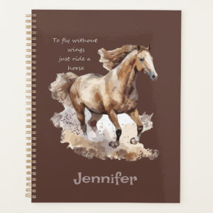 Agenda Volar sin alas solo monta a un Personalizado de ca