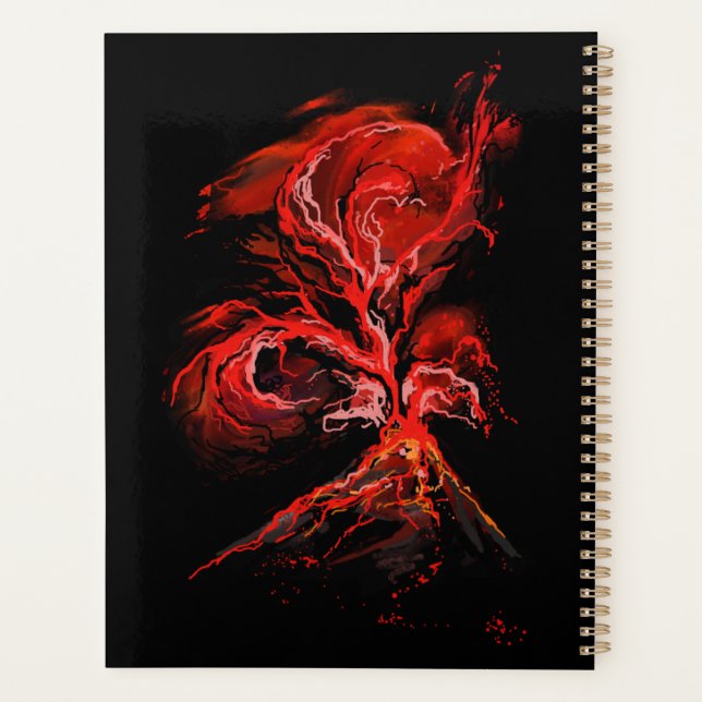 Agenda Volcán (Reverso)