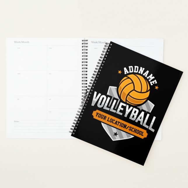 Agenda Voleibol ADD TEXTO Escuela Varsity Team Player (Demostración)