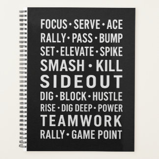 Agenda Volleyball Planner, Motivational Game Sequences