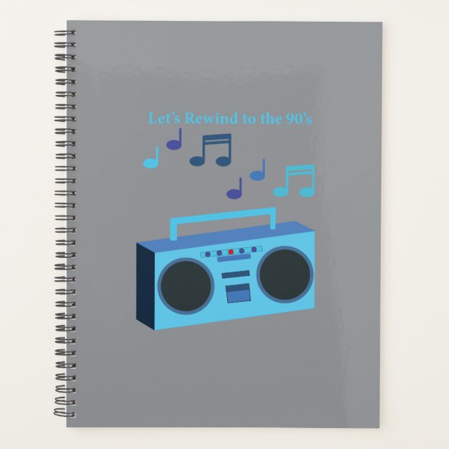 Agenda Volvamos a los 90 (Anverso)